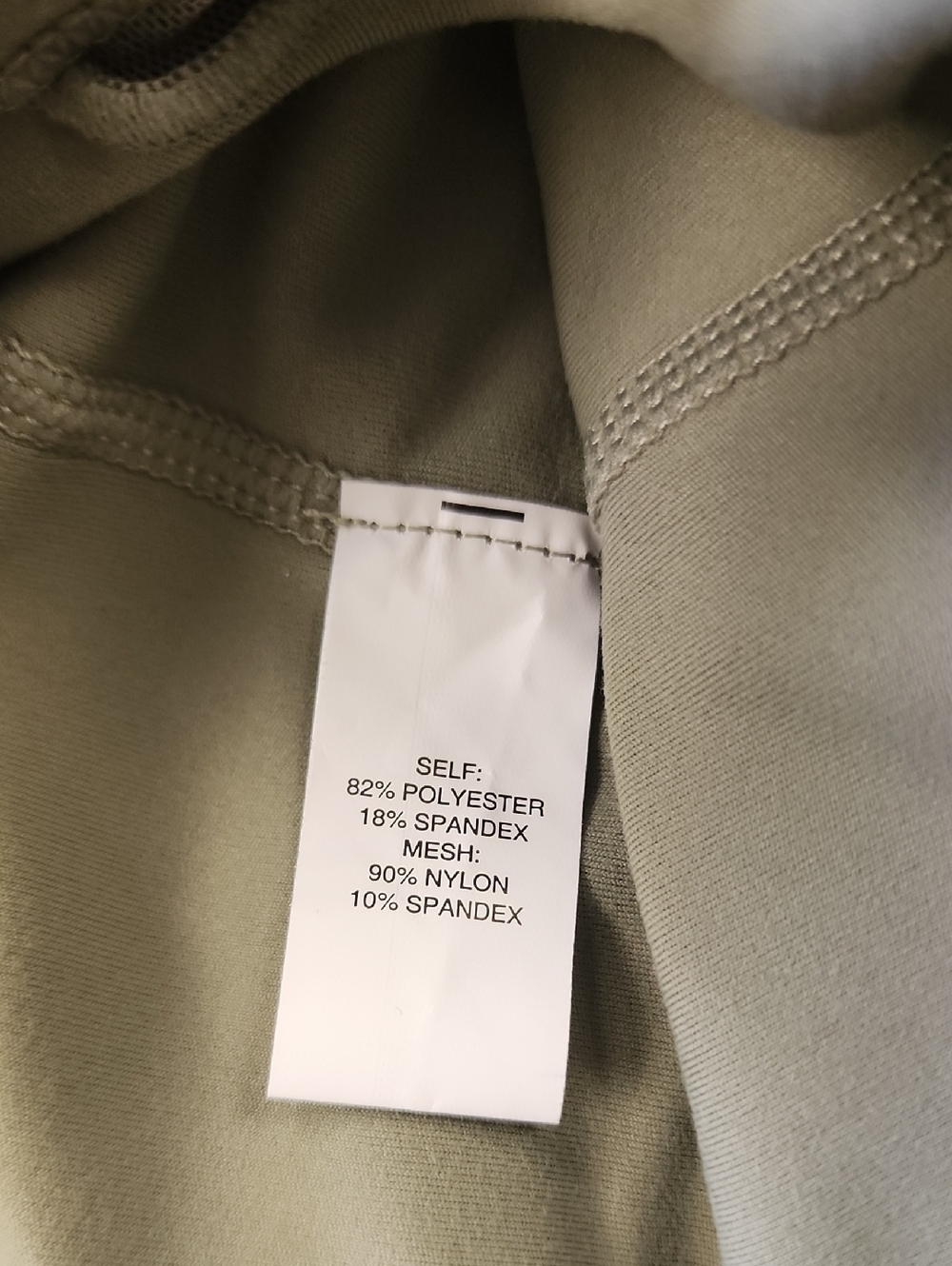PAC 1980 Olive Green Athletic Romper Built In Bra Women’s Size Medium - Picture 4 of 8